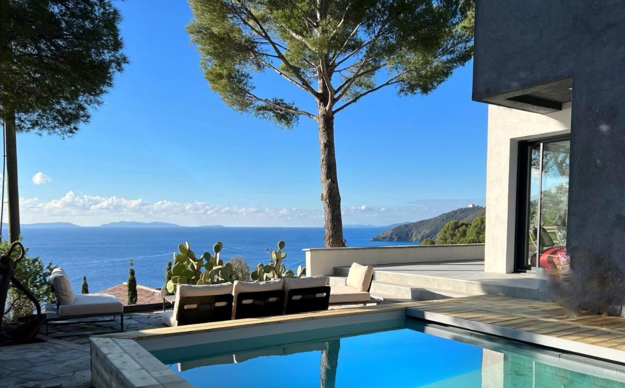 Magnifique Villa Neuve Vue Mer Кавалер-сюр-Мер Экстерьер фото